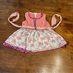 Matilda Jane Pink and Purple Floral top size 6